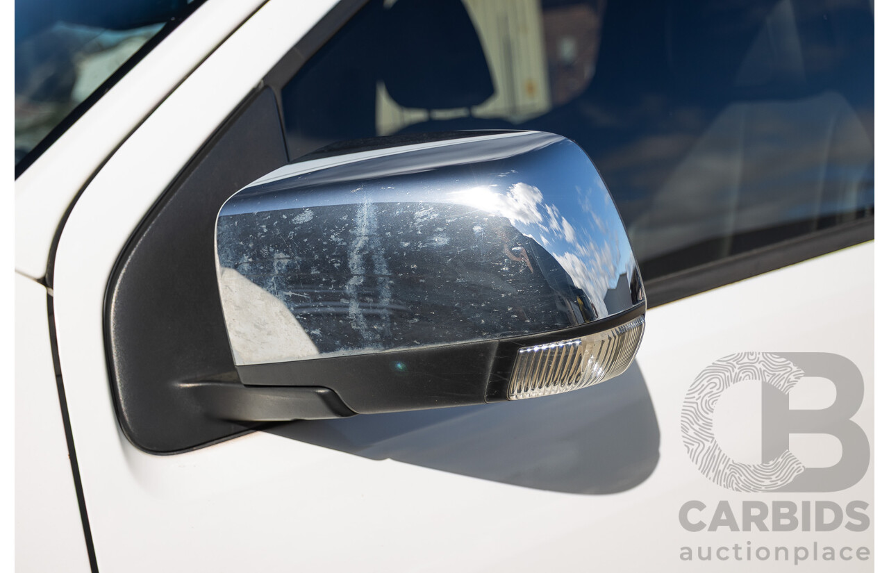 12/2014 Holden Colorado LTZ (4x4) RG MY15 Crew Cab P/Up Summit White Turbo Diesel 2.8L