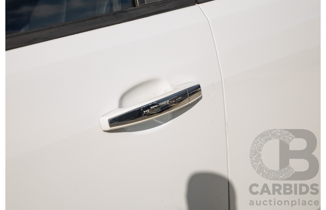 12/2014 Holden Colorado LTZ (4x4) RG MY15 Crew Cab P/Up Summit White Turbo Diesel 2.8L