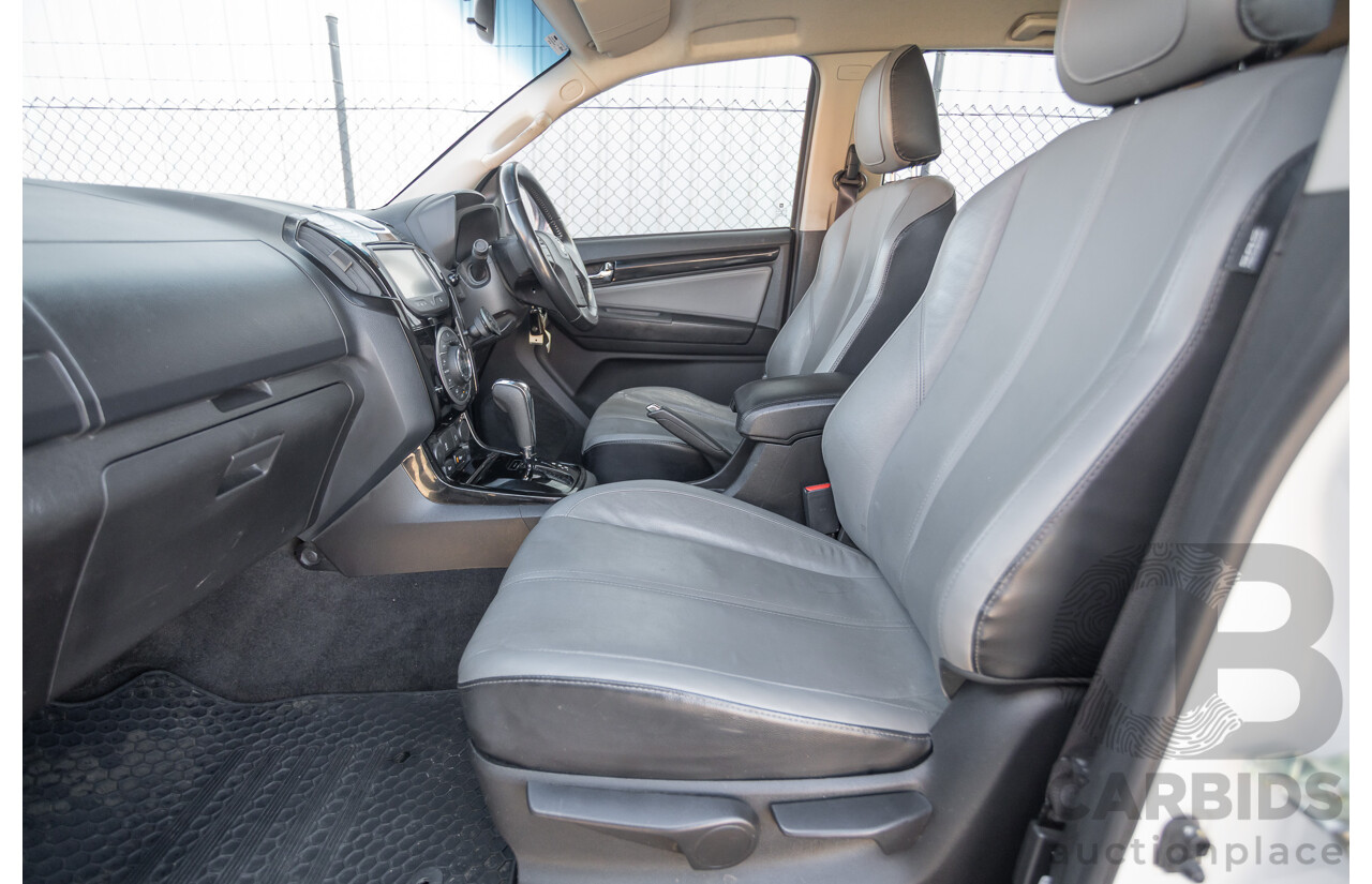 12/2014 Holden Colorado LTZ (4x4) RG MY15 Crew Cab P/Up Summit White Turbo Diesel 2.8L