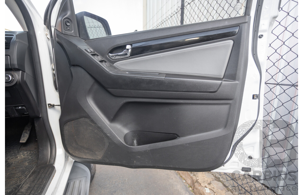 12/2014 Holden Colorado LTZ (4x4) RG MY15 Crew Cab P/Up Summit White Turbo Diesel 2.8L