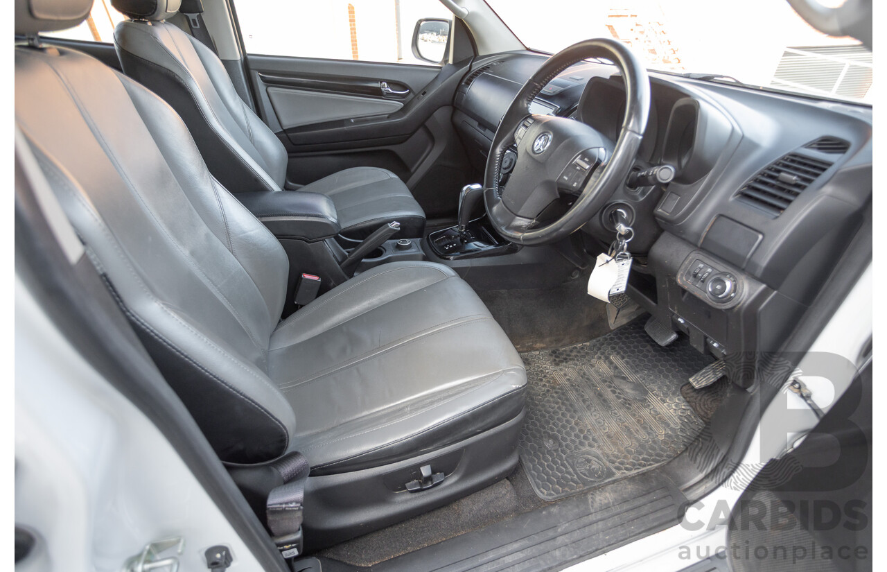 12/2014 Holden Colorado LTZ (4x4) RG MY15 Crew Cab P/Up Summit White Turbo Diesel 2.8L
