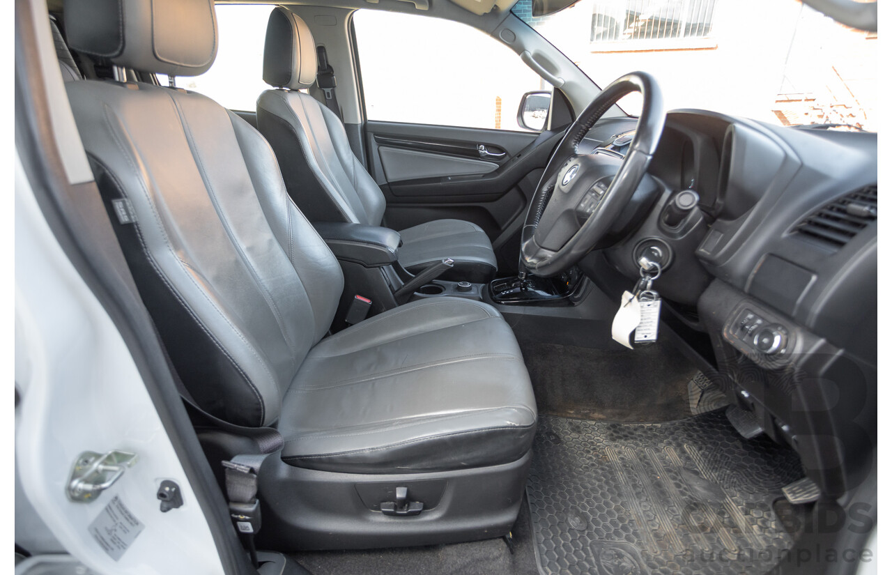12/2014 Holden Colorado LTZ (4x4) RG MY15 Crew Cab P/Up Summit White Turbo Diesel 2.8L