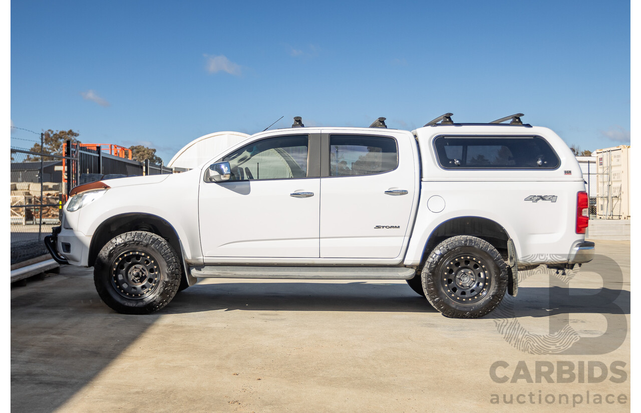 12/2014 Holden Colorado LTZ (4x4) RG MY15 Crew Cab P/Up Summit White Turbo Diesel 2.8L