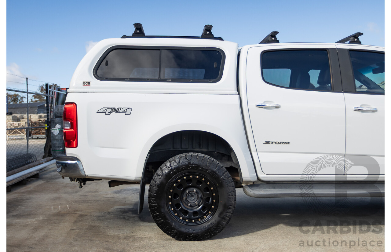 12/2014 Holden Colorado LTZ (4x4) RG MY15 Crew Cab P/Up Summit White Turbo Diesel 2.8L