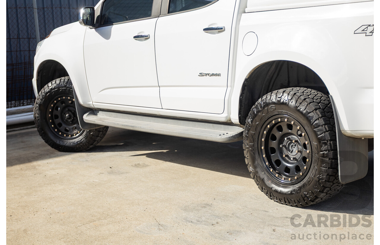 12/2014 Holden Colorado LTZ (4x4) RG MY15 Crew Cab P/Up Summit White Turbo Diesel 2.8L