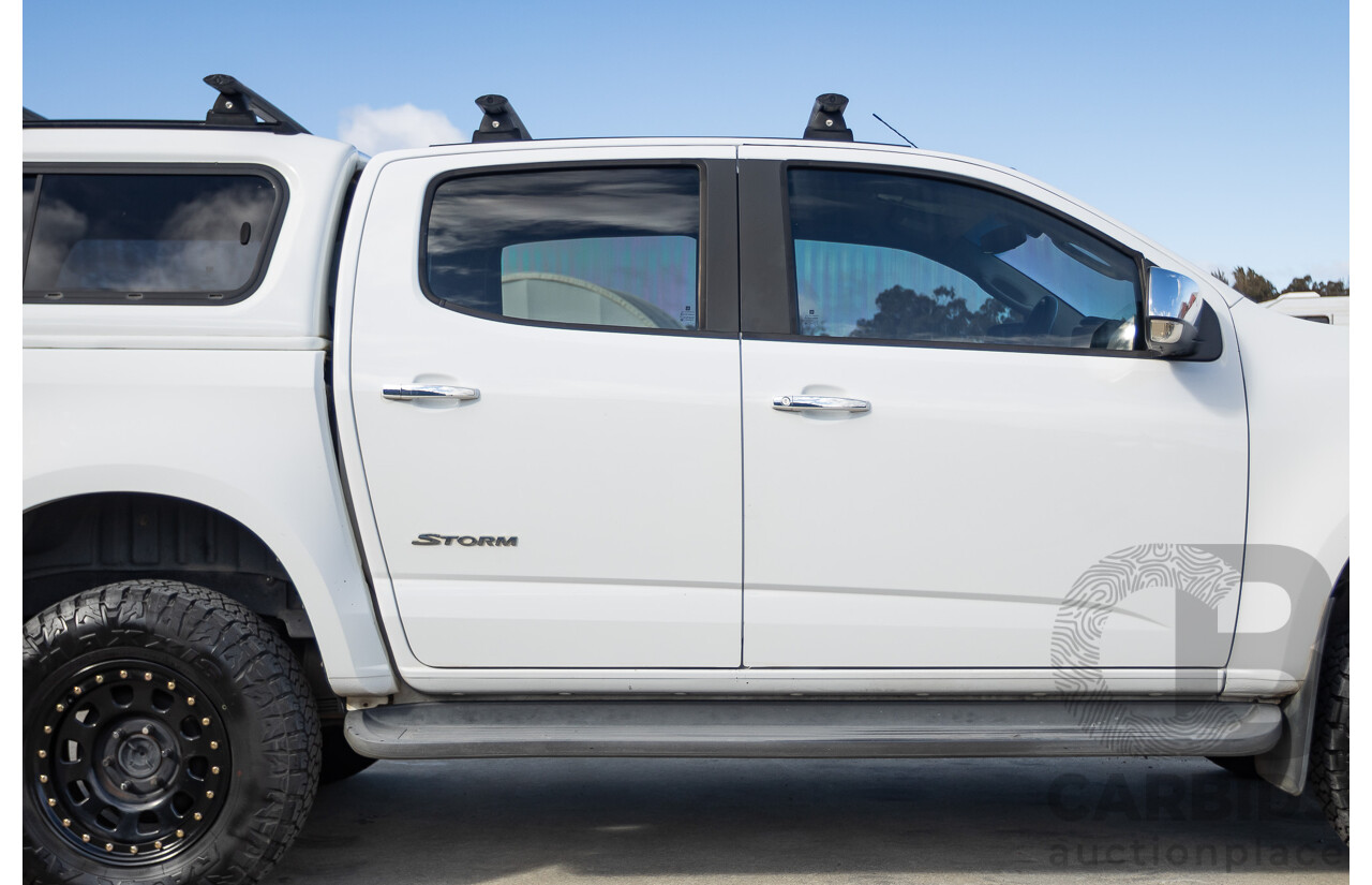 12/2014 Holden Colorado LTZ (4x4) RG MY15 Crew Cab P/Up Summit White Turbo Diesel 2.8L
