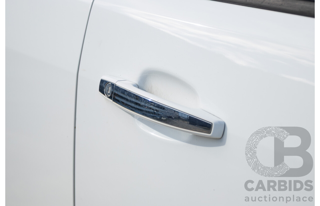 12/2014 Holden Colorado LTZ (4x4) RG MY15 Crew Cab P/Up Summit White Turbo Diesel 2.8L