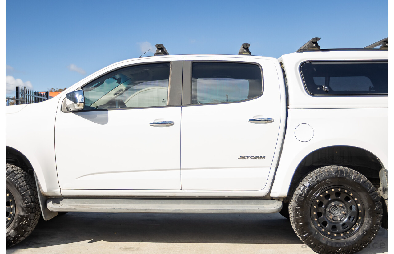 12/2014 Holden Colorado LTZ (4x4) RG MY15 Crew Cab P/Up Summit White Turbo Diesel 2.8L