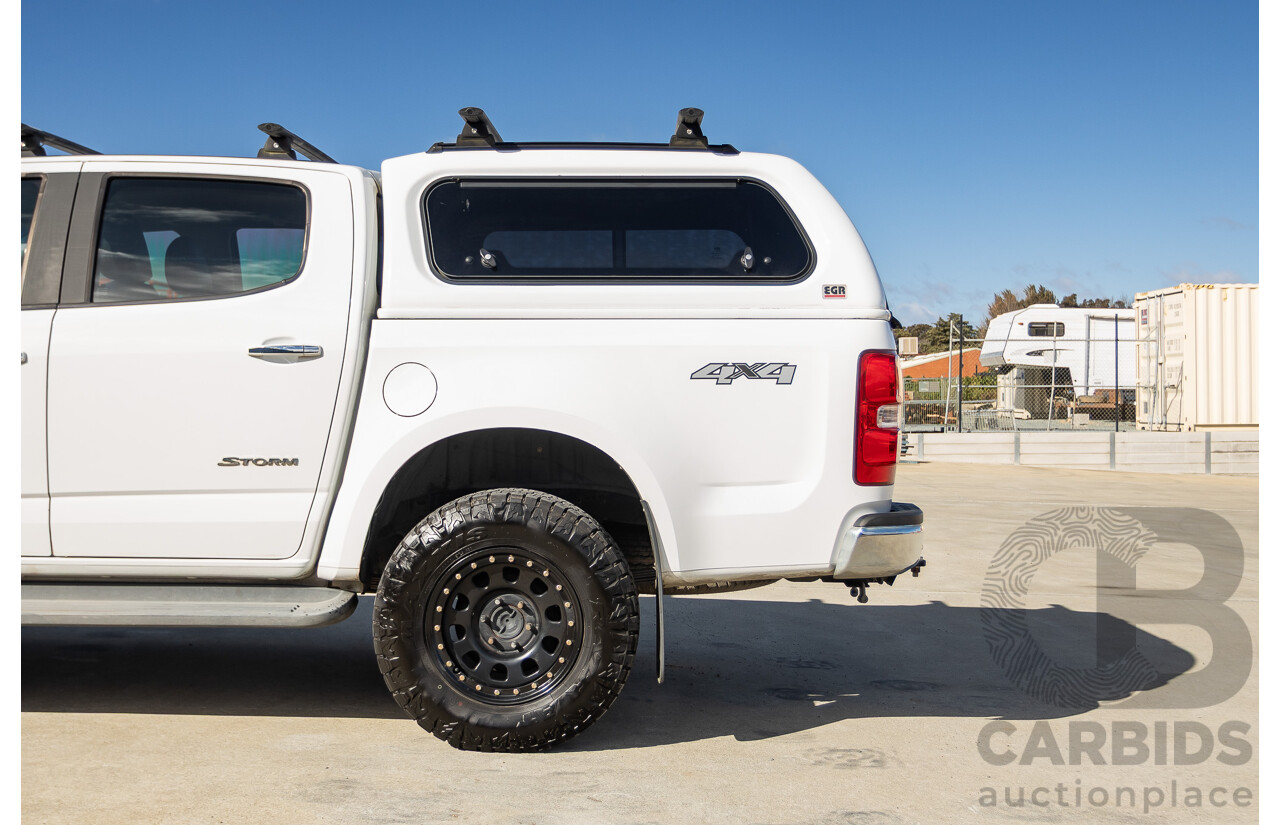 12/2014 Holden Colorado LTZ (4x4) RG MY15 Crew Cab P/Up Summit White Turbo Diesel 2.8L