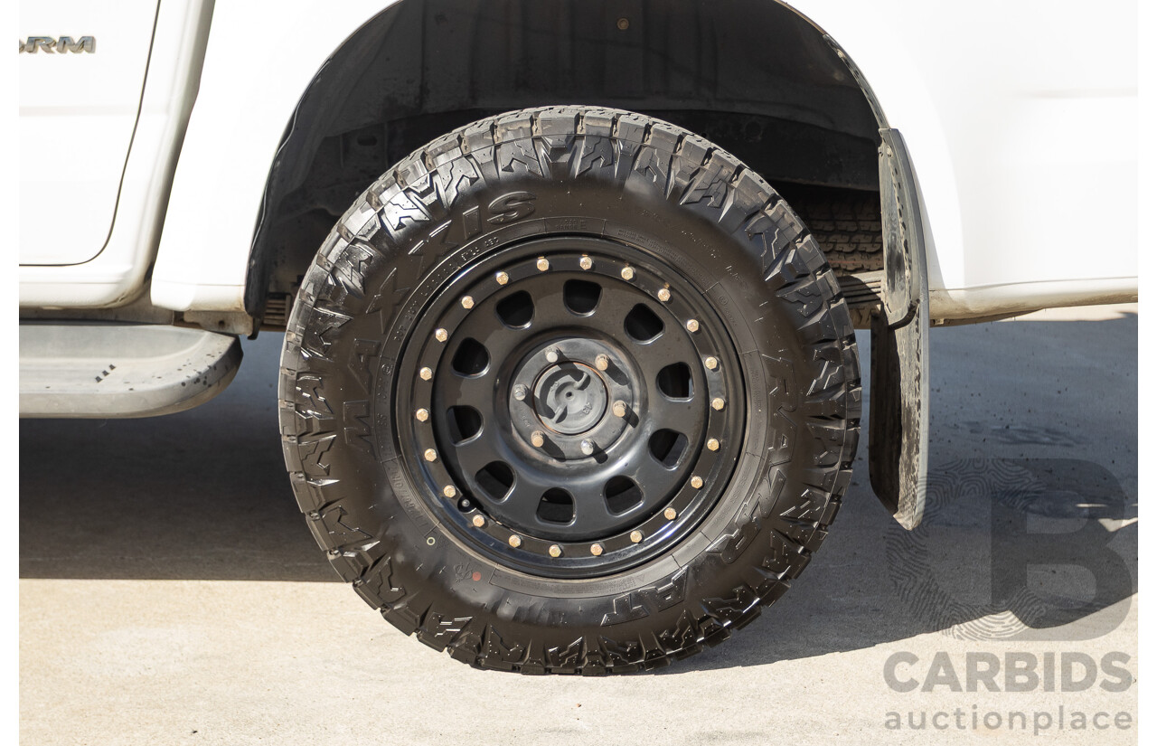 12/2014 Holden Colorado LTZ (4x4) RG MY15 Crew Cab P/Up Summit White Turbo Diesel 2.8L