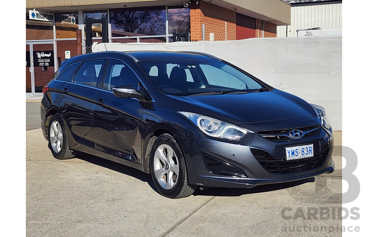 10/2013 Hyundai i40 Active VF 2 4d Wagon Grey 2.0L
