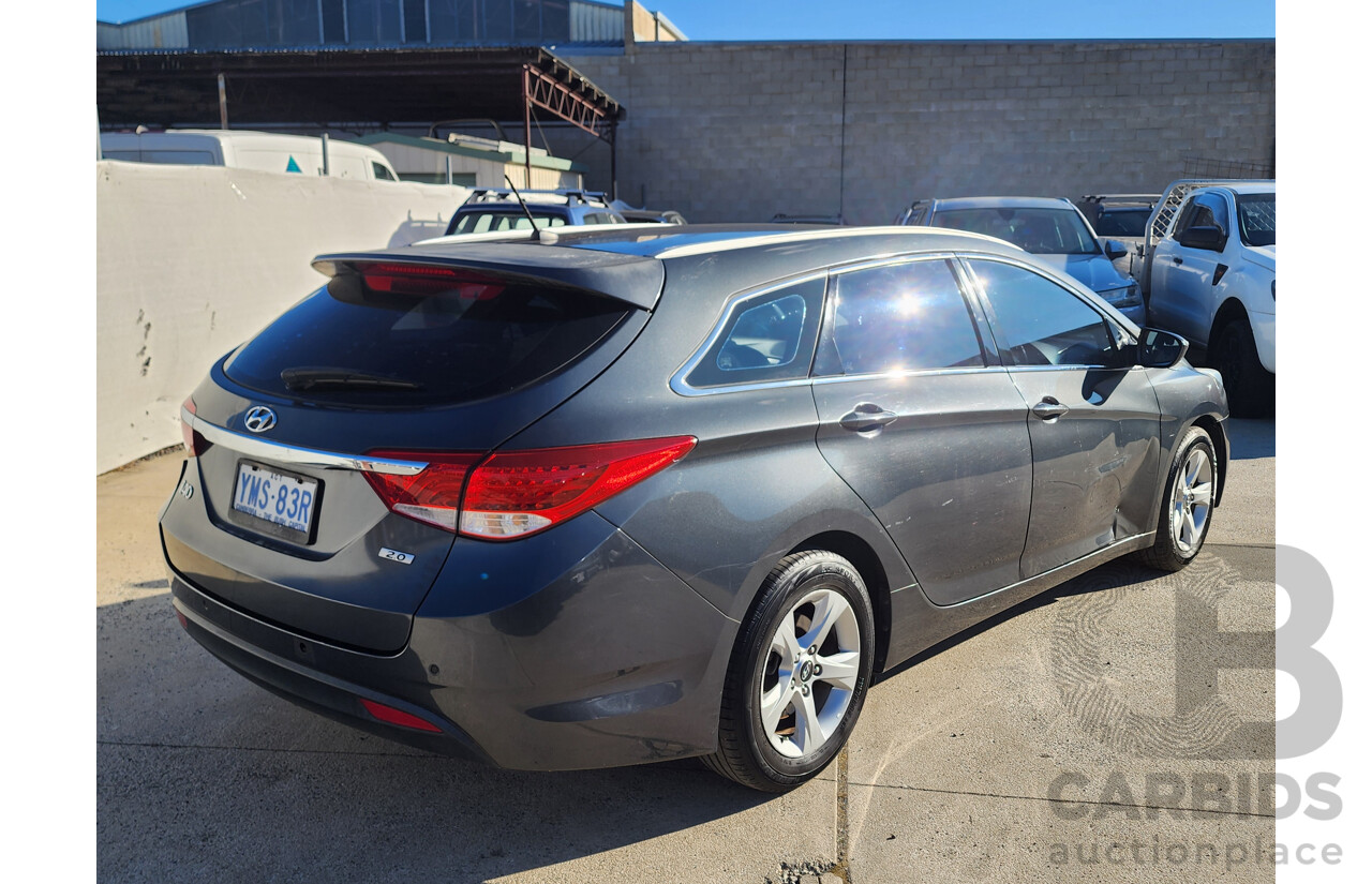 10/2013 Hyundai i40 Active VF 2 4d Wagon Grey 2.0L