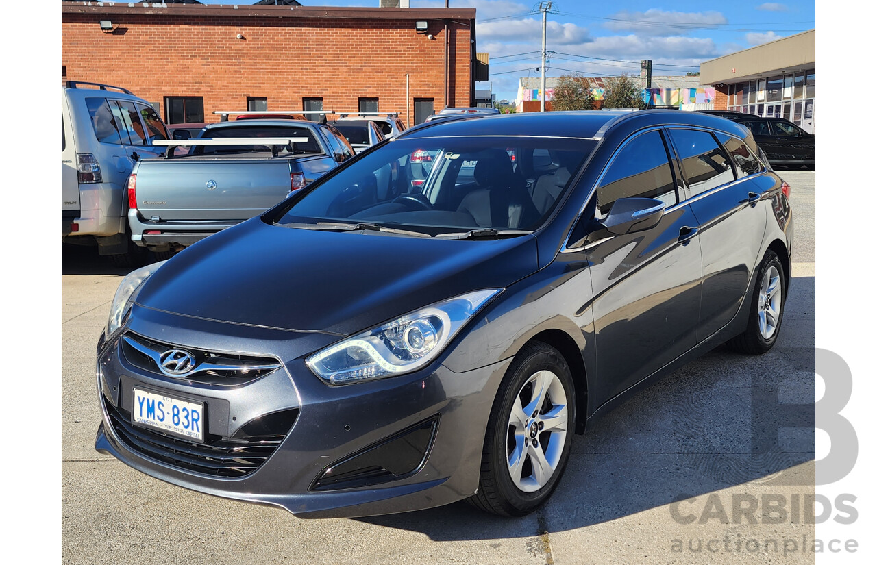 10/2013 Hyundai i40 Active VF 2 4d Wagon Grey 2.0L