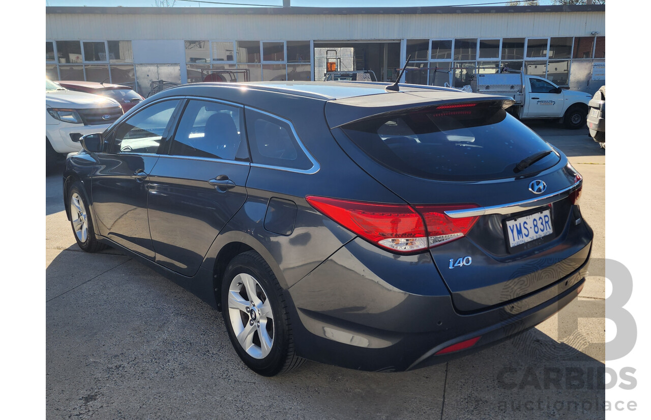 10/2013 Hyundai i40 Active VF 2 4d Wagon Grey 2.0L