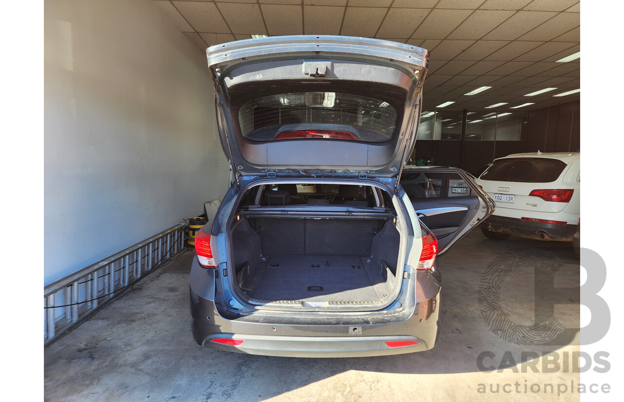 10/2013 Hyundai i40 Active VF 2 4d Wagon Grey 2.0L