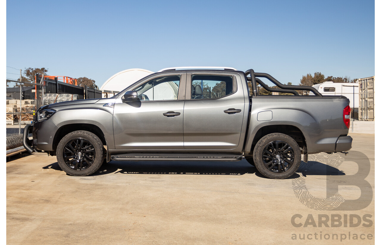 09/2020 LDV T60 Trailrider 2 (4x4) D20 SK8C MY20 Double Cab Utility Lava Grey Turbo Diesel 2.0L