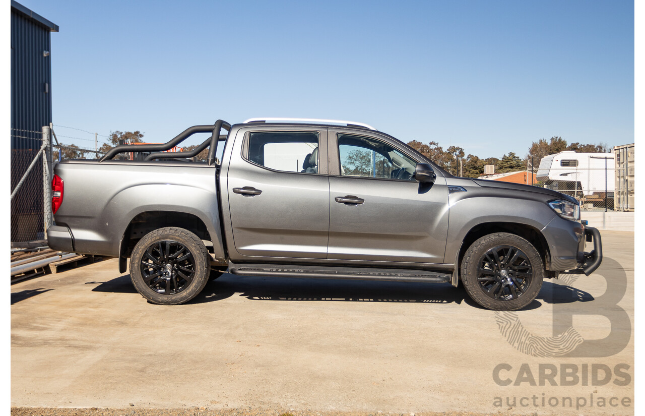 09/2020 LDV T60 Trailrider 2 (4x4) D20 SK8C MY20 Double Cab Utility Lava Grey Turbo Diesel 2.0L