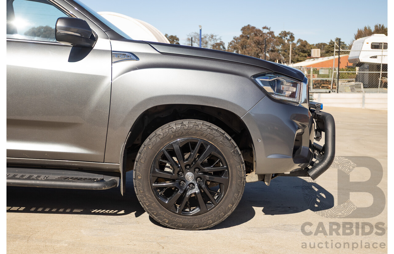 09/2020 LDV T60 Trailrider 2 (4x4) D20 SK8C MY20 Double Cab Utility Lava Grey Turbo Diesel 2.0L