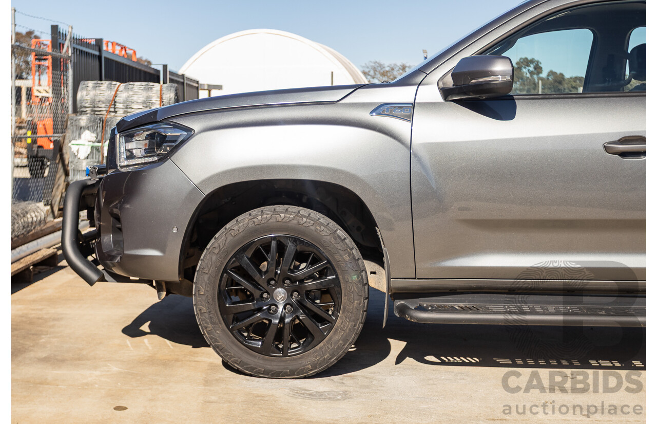 09/2020 LDV T60 Trailrider 2 (4x4) D20 SK8C MY20 Double Cab Utility Lava Grey Turbo Diesel 2.0L