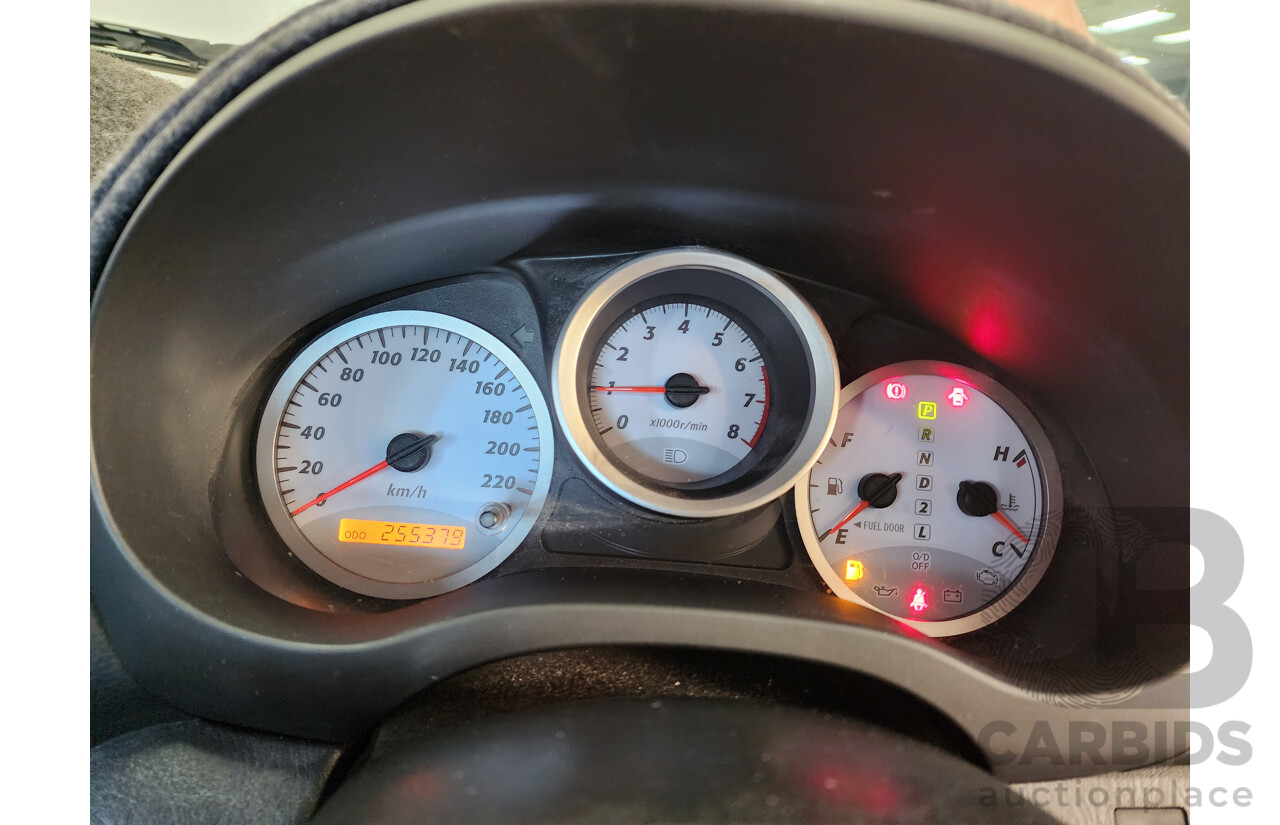 02/2005 Toyota Rav4 CV (4x4) ACA23R 4d Wagon Red 2.4L