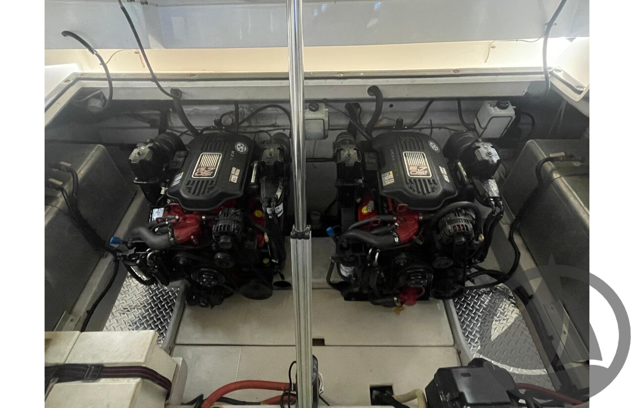 NO RESERVE - 2007 Mustang 3500 Sports Cruiser, Twin 5.7L Volvo Penta Injected V8