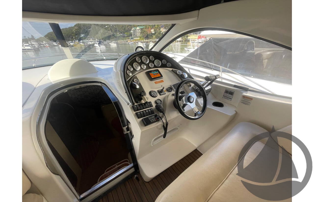 NO RESERVE - 2007 Mustang 3500 Sports Cruiser, Twin 5.7L Volvo Penta Injected V8