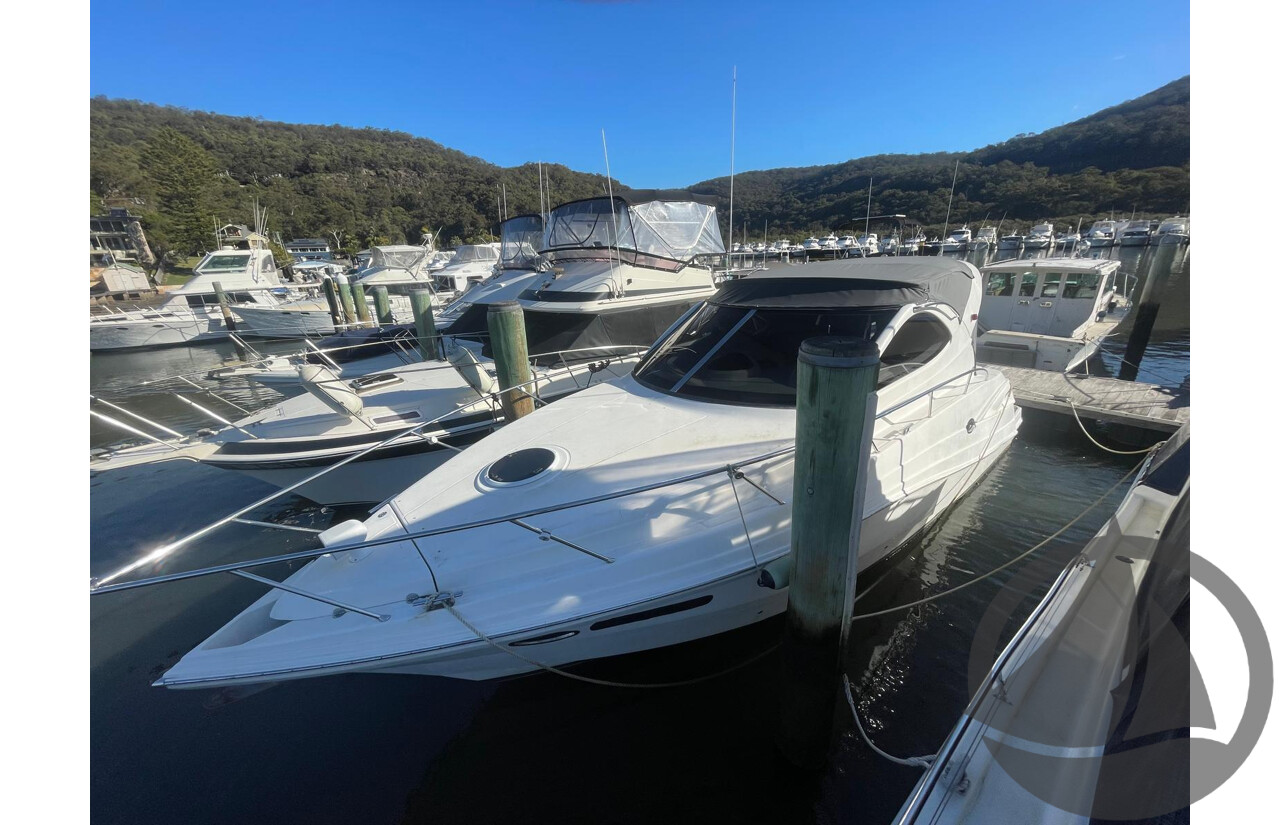 NO RESERVE - 2007 Mustang 3500 Sports Cruiser, Twin 5.7L Volvo Penta Injected V8