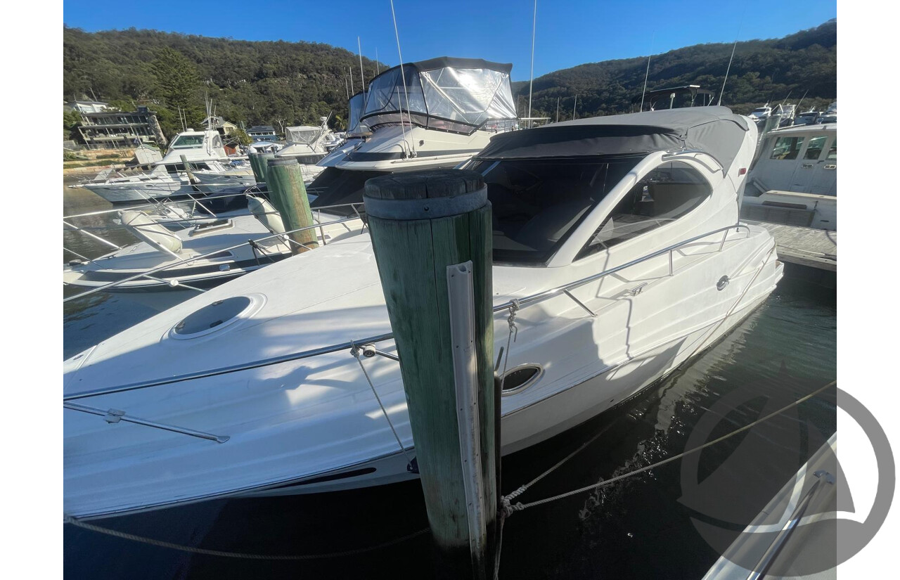 NO RESERVE - 2007 Mustang 3500 Sports Cruiser, Twin 5.7L Volvo Penta Injected V8