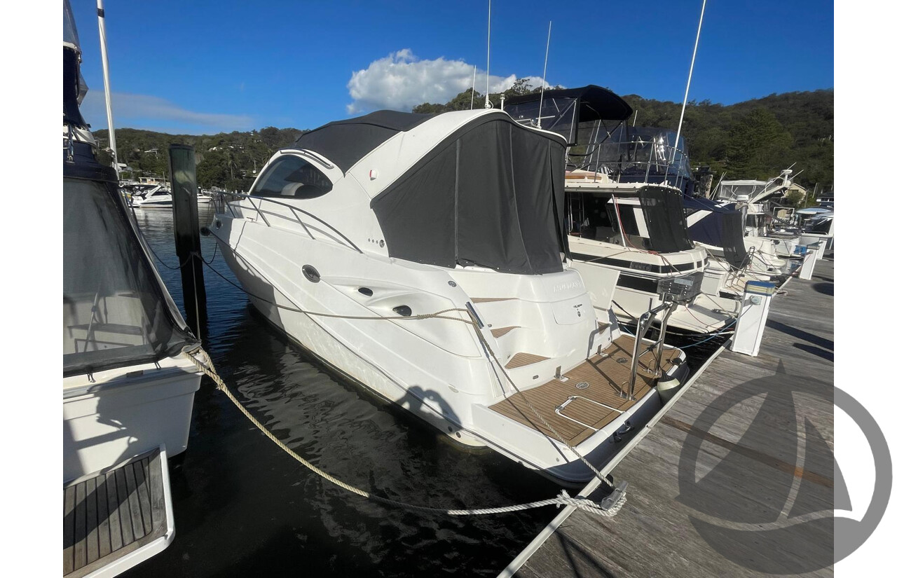 NO RESERVE - 2007 Mustang 3500 Sports Cruiser, Twin 5.7L Volvo Penta Injected V8