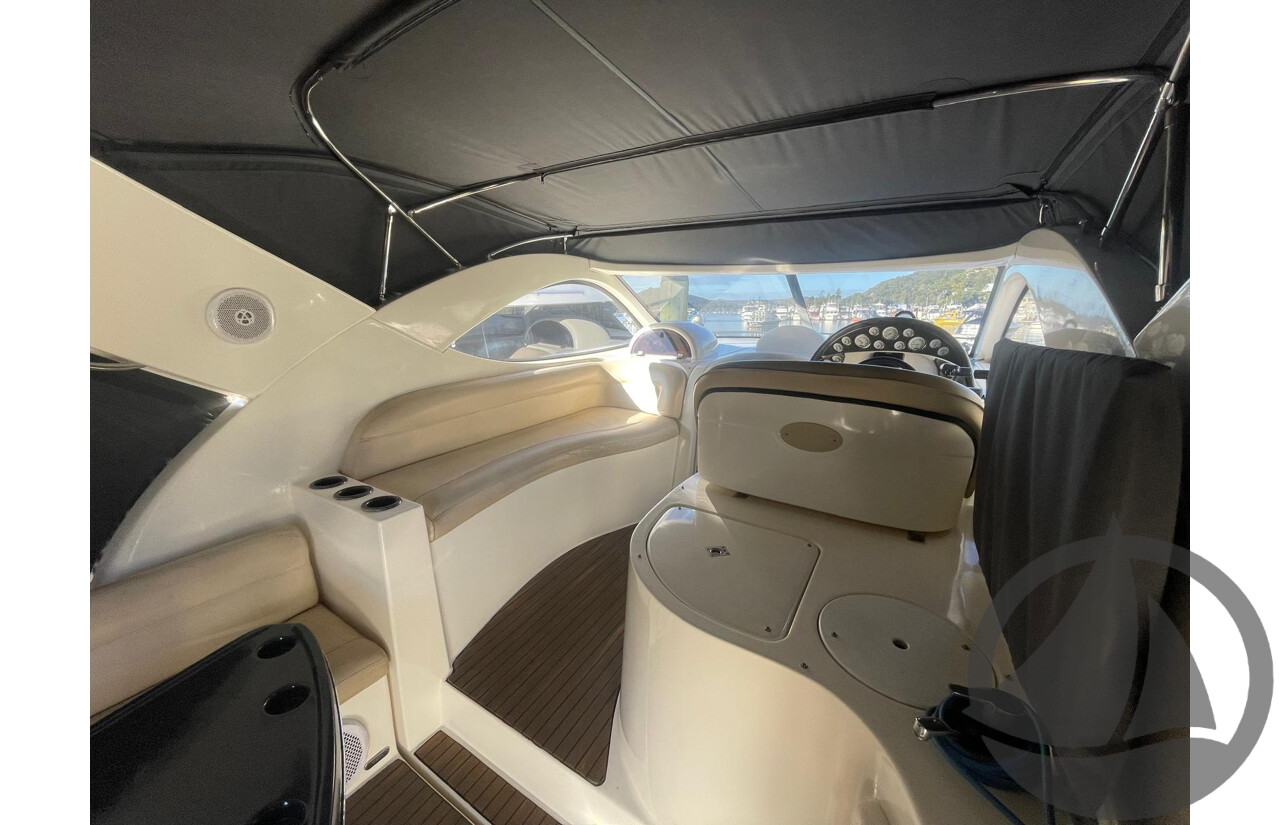 NO RESERVE - 2007 Mustang 3500 Sports Cruiser, Twin 5.7L Volvo Penta Injected V8
