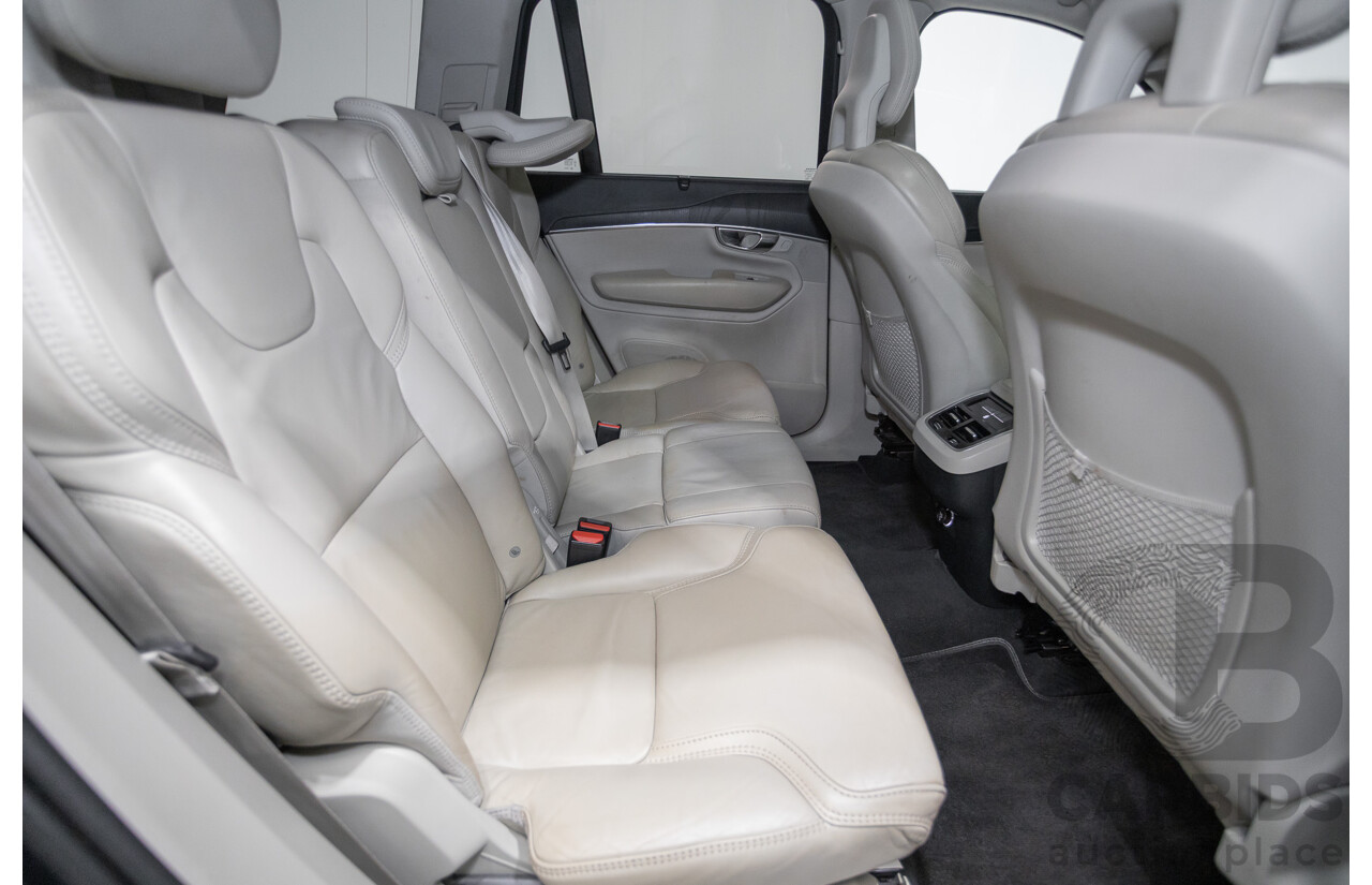 2/2020 Volvo XC90 D5 Inscription (AWD) 256 MY20 4d Wagon Denim Blue Metallic Turbo & Supercharged Diesel 2.0L