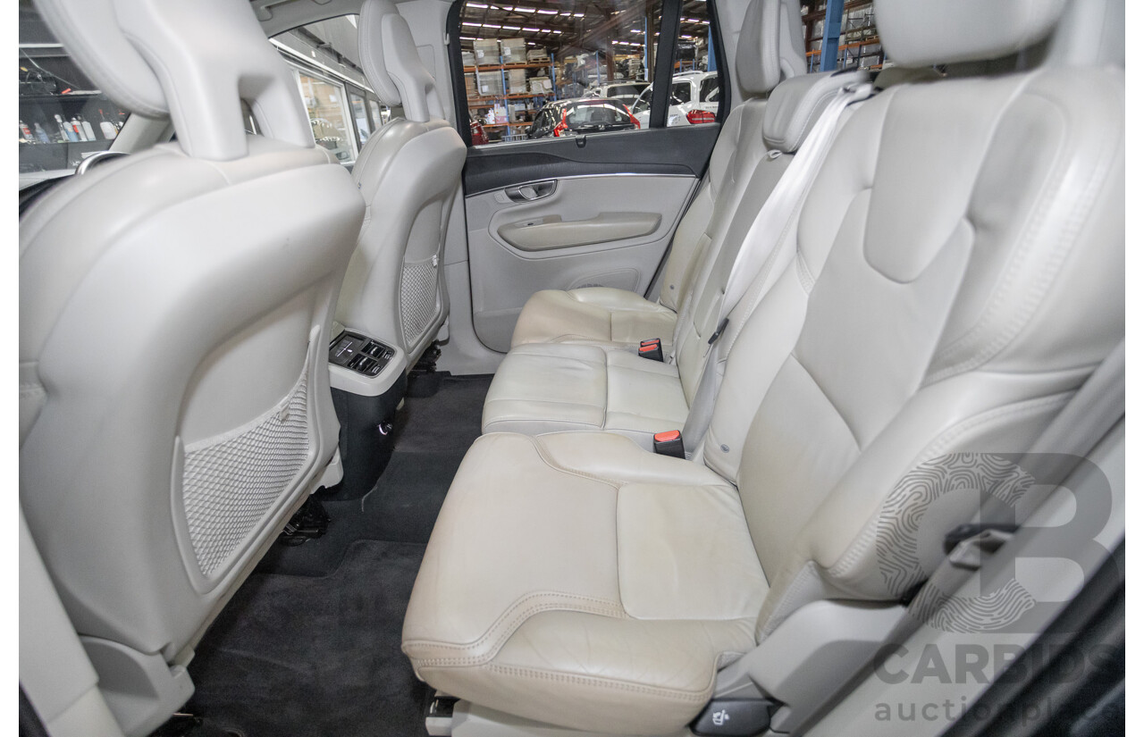 2/2020 Volvo XC90 D5 Inscription (AWD) 256 MY20 4d Wagon Denim Blue Metallic Turbo & Supercharged Diesel 2.0L