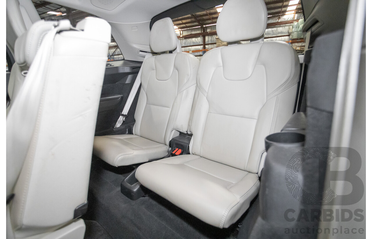 2/2020 Volvo XC90 D5 Inscription (AWD) 256 MY20 4d Wagon Denim Blue Metallic Turbo & Supercharged Diesel 2.0L