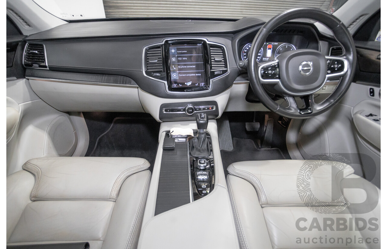 2/2020 Volvo XC90 D5 Inscription (AWD) 256 MY20 4d Wagon Denim Blue Metallic Turbo & Supercharged Diesel 2.0L