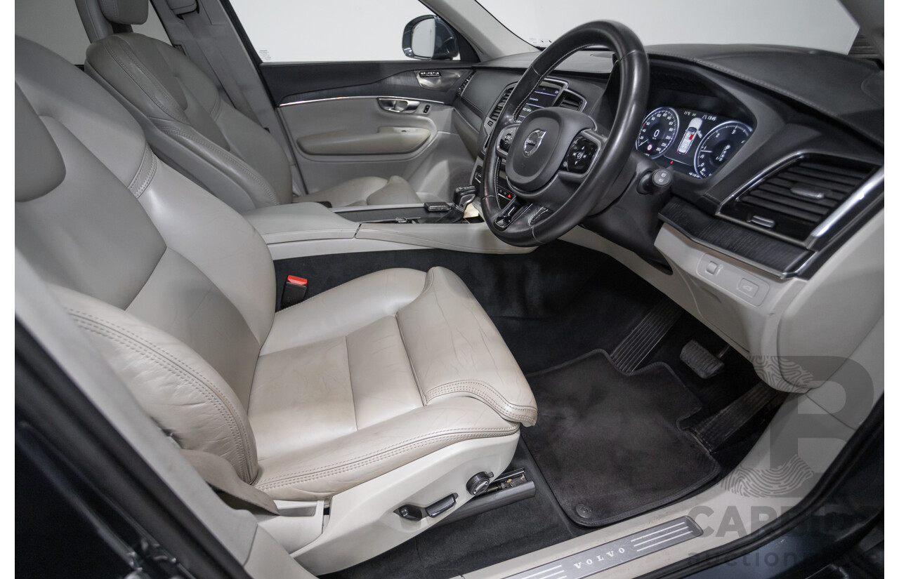 2/2020 Volvo XC90 D5 Inscription (AWD) 256 MY20 4d Wagon Denim Blue Metallic Turbo & Supercharged Diesel 2.0L