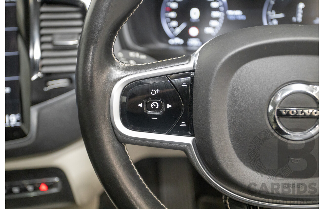 2/2020 Volvo XC90 D5 Inscription (AWD) 256 MY20 4d Wagon Denim Blue Metallic Turbo & Supercharged Diesel 2.0L