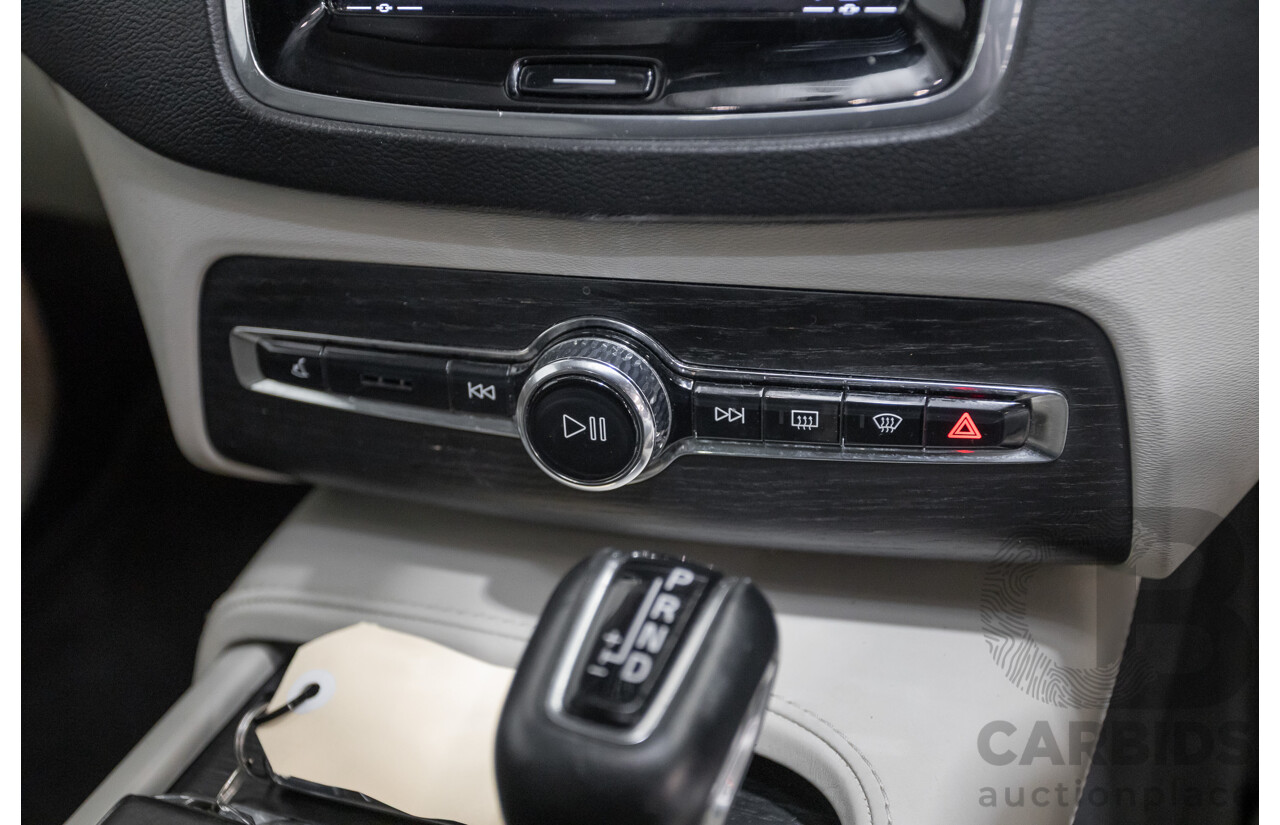 2/2020 Volvo XC90 D5 Inscription (AWD) 256 MY20 4d Wagon Denim Blue Metallic Turbo & Supercharged Diesel 2.0L
