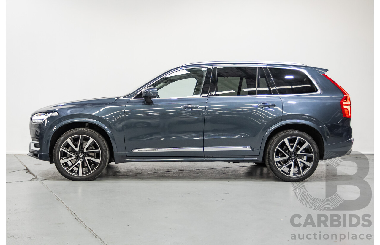 2/2020 Volvo XC90 D5 Inscription (AWD) 256 MY20 4d Wagon Denim Blue Metallic Turbo & Supercharged Diesel 2.0L
