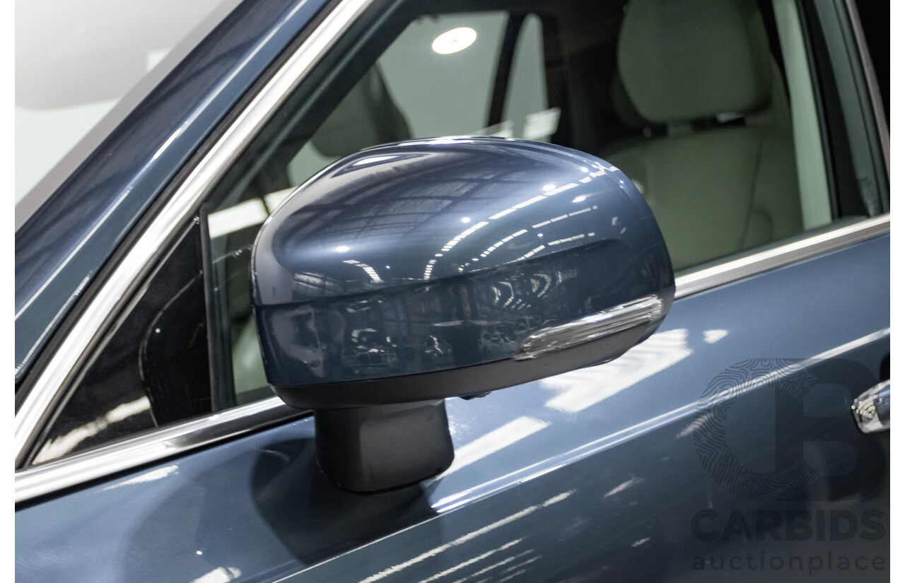 2/2020 Volvo XC90 D5 Inscription (AWD) 256 MY20 4d Wagon Denim Blue Metallic Turbo & Supercharged Diesel 2.0L