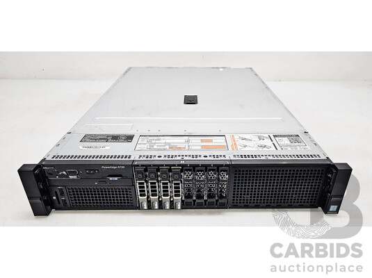 Dell PowerEdge R730 Dual Intel Xeon (E5-2667 V4) 3.20GHz-3.706Hz 8-Core CPU 2RU Server W/ 192GB DDR4