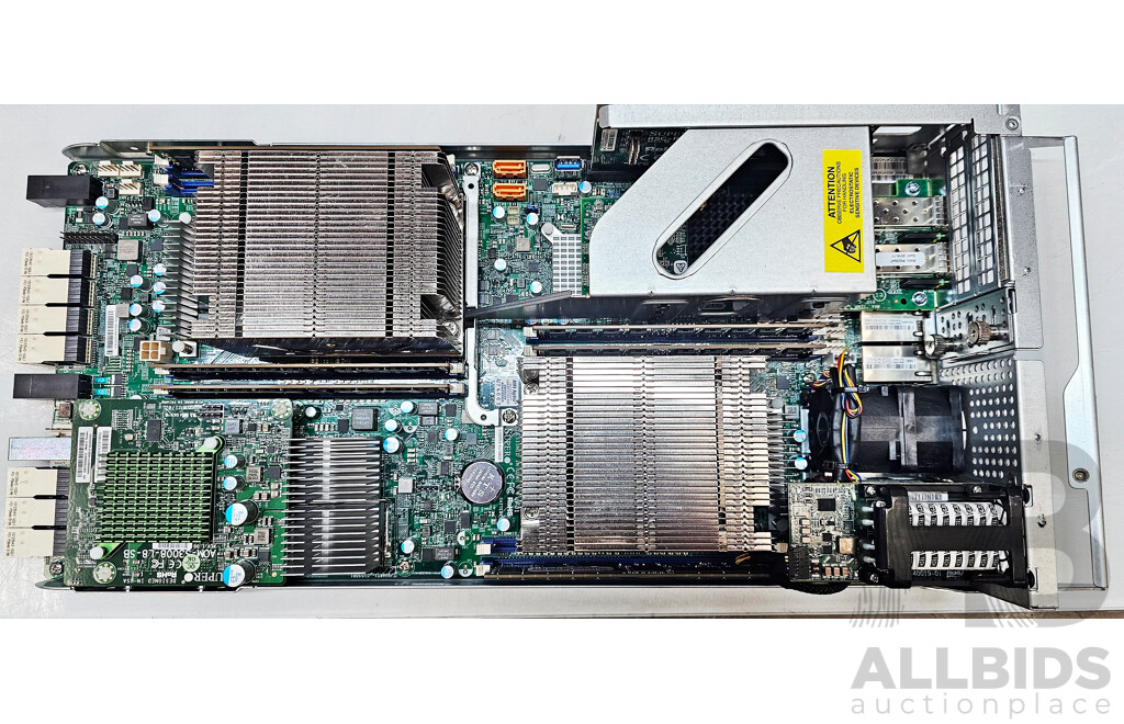 HPE Nimblestorage (AF3000) 24-Bay 4RU Hard Drive Array W/ 96GB DDR4