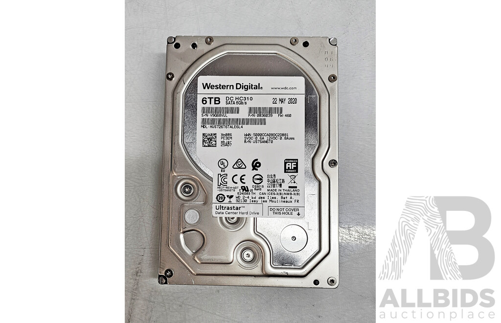 Western Digital (0B36039) 6TB 6Gbps 7.2K RPM SATA 3.5-Inch Hard Drive