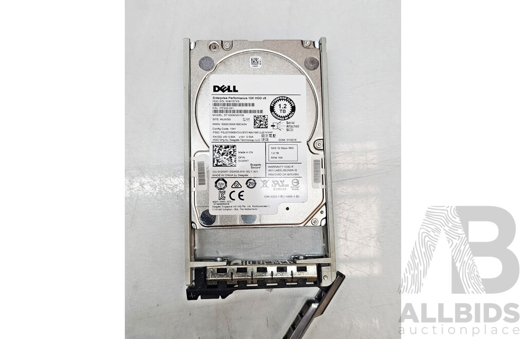 Dell PowerEdge R430 Intel Xeon (E5-2630 V4) 2.10GHz-3.00GHz 10-Core CPU 1RU Server W/ 128GB DDR4 & 6TB Storage