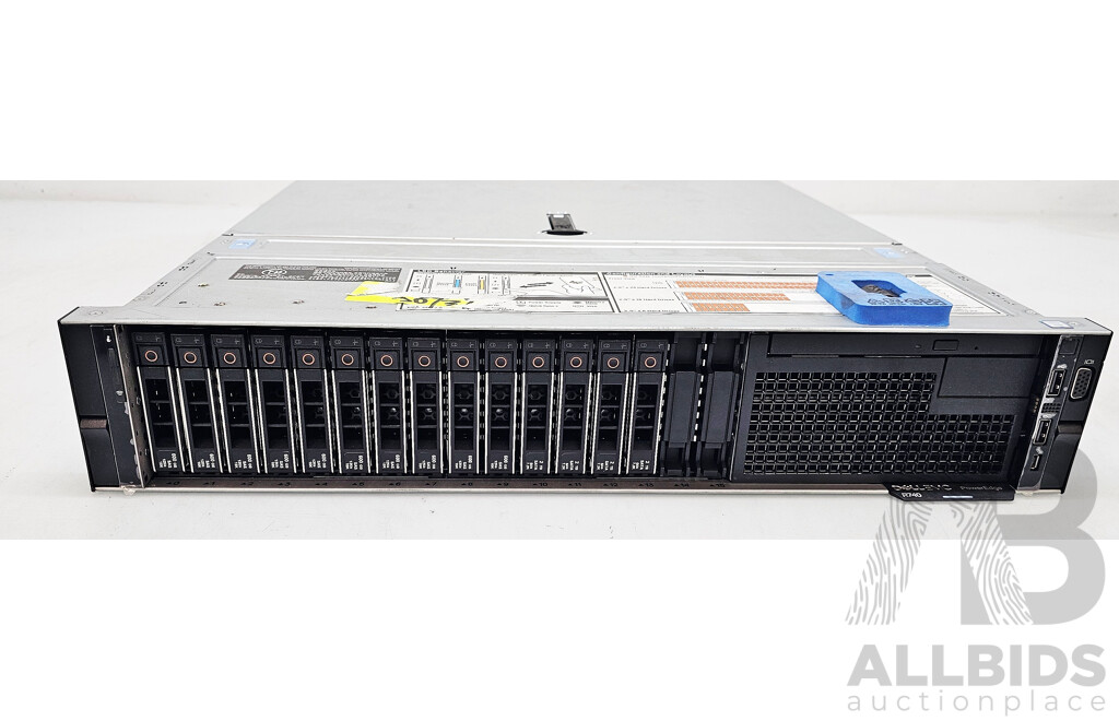 Dell EMC PowerEdge R740 Dual Intel Xeon SILVER (4208) 2.10GHz-3.20GHz 8-Core CPU 2RU Server W/ 32GB DDR4 & 14TB Storage