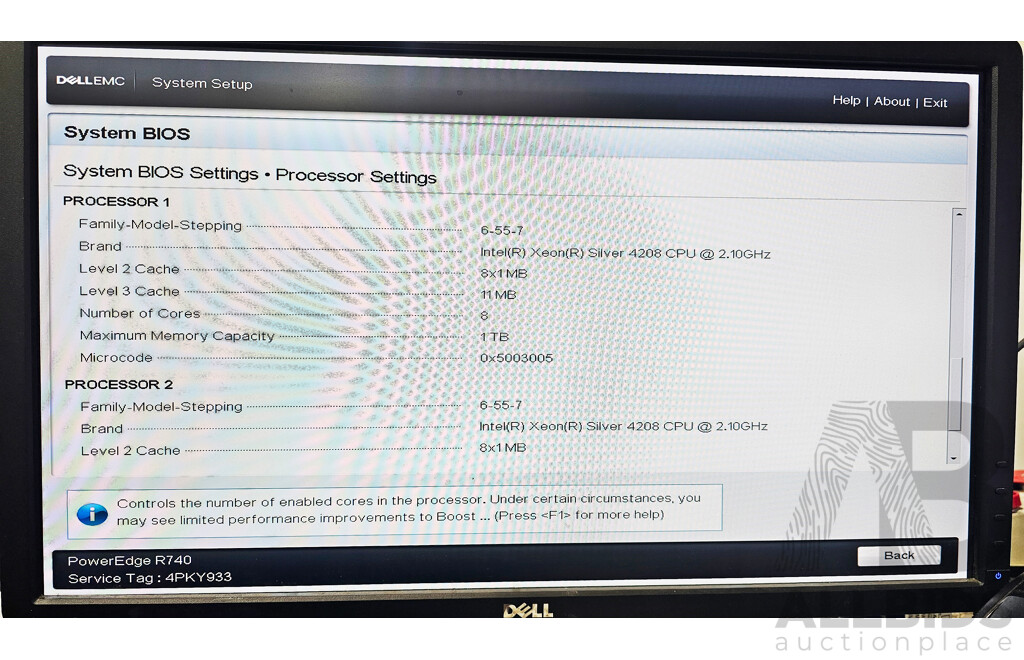 Dell EMC PowerEdge R740 Dual Intel Xeon SILVER (4208) 2.10GHz-3.20GHz 8-Core CPU 2RU Server W/ 32GB DDR4 & 14TB Storage