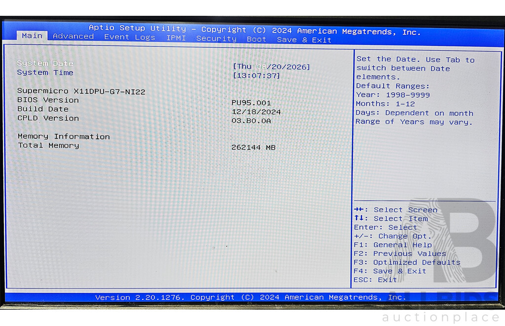 Nutanix (NXS2U1NL12G600) Dual Xeon GOLD (6242) 2.80GHz-3.90GHz 16-Core CPU 2RU Server W/ 256GB DDR4