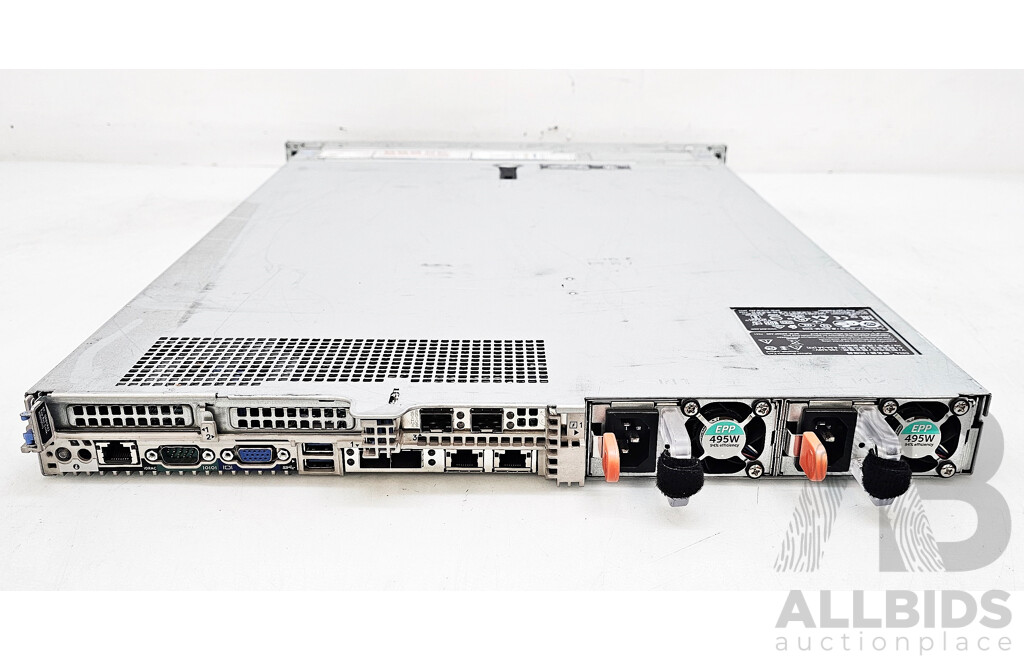 Dell PowerEdge R640 Dual Intel Xeon SILVER (4215) 2.50GHz-3.50GHz 8-Core CPU 1RU Server W/ 256GB DDR4