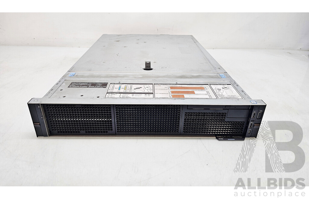 Dell EMC PowerEdge R740 Dual Intel Xeon GOLD (6144) 3.50GHz-4.20GHz 8-Core CPU 2RU Server W/ 768GB DDR4