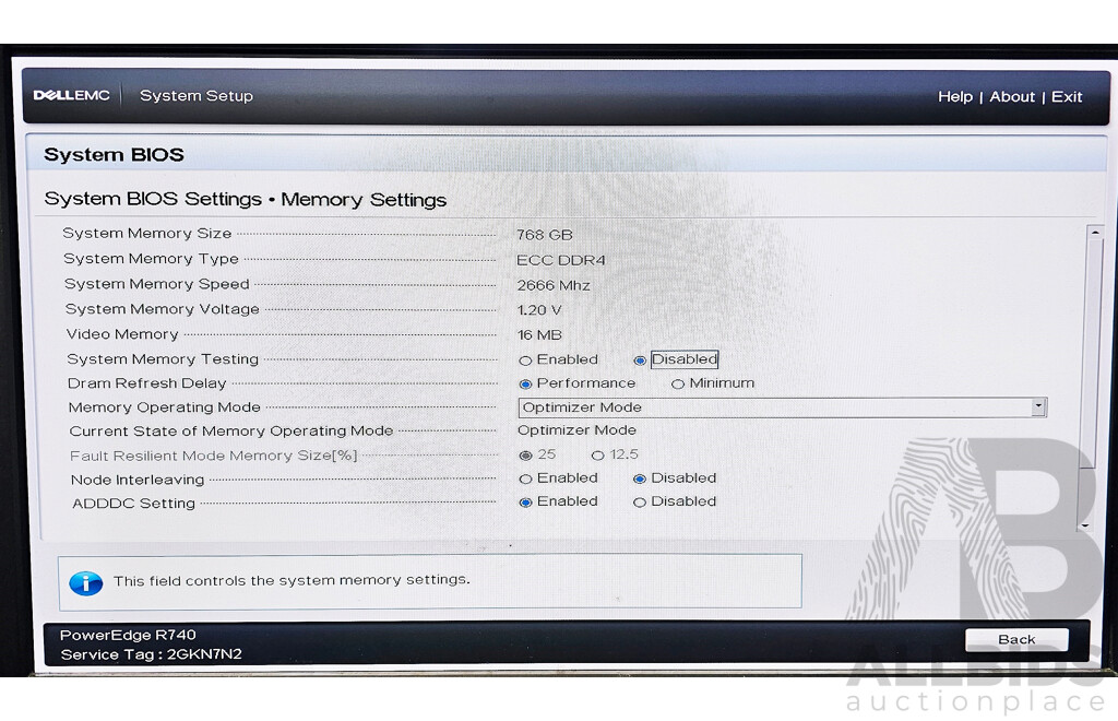 Dell EMC PowerEdge R740 Dual Intel Xeon GOLD (6144) 3.50GHz-4.20GHz 8-Core CPU 2RU Server W/ 768GB DDR4