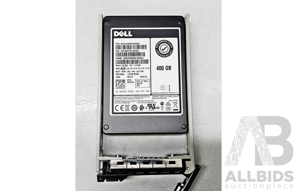 Dell PowerEdge R730 Dual Intel Xeon (E5-2667 V4) 3.20GHz-3.706Hz 8-Core CPU 2RU Server W/ 192GB DDR4
